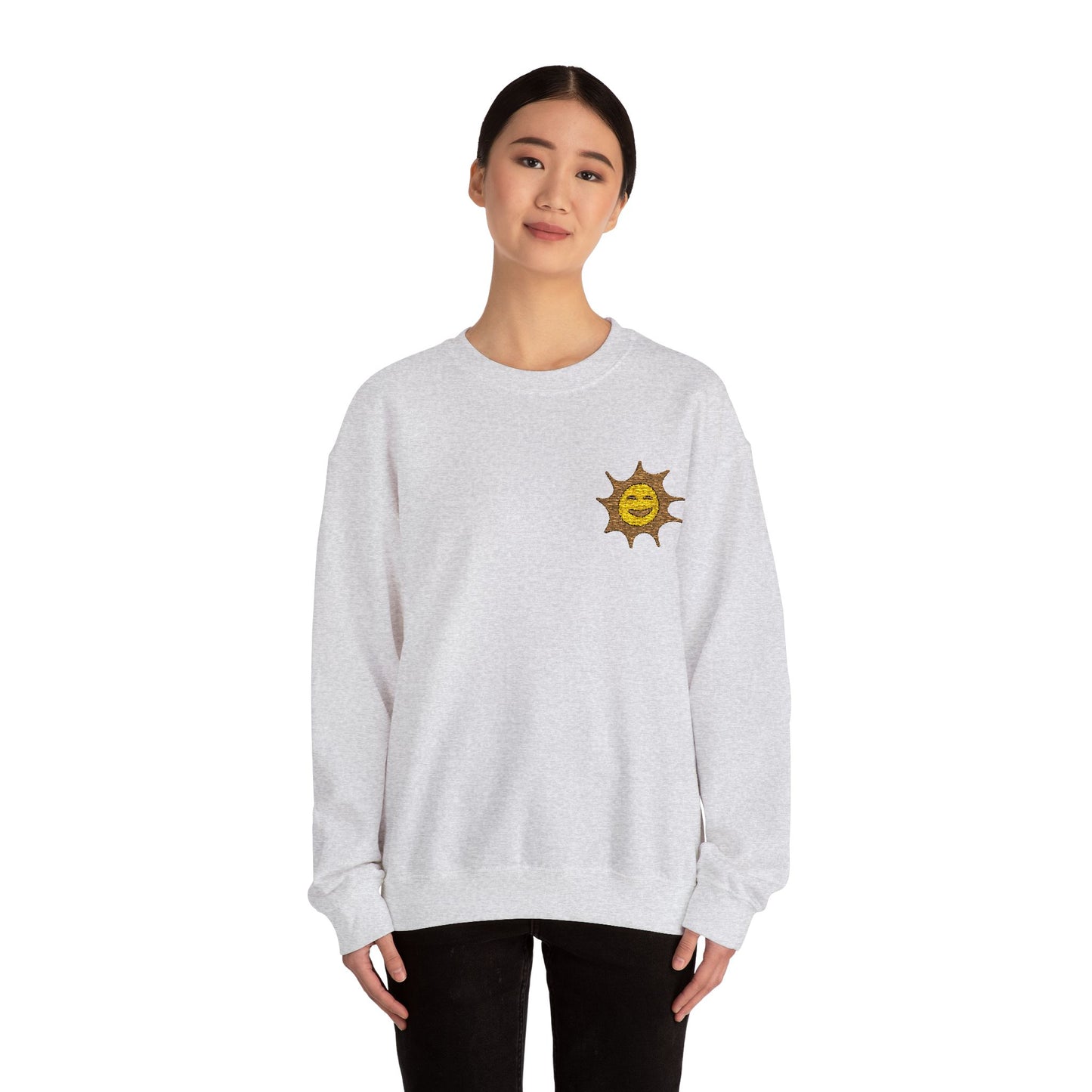 Ventale Sunny Smile Heavy Blend Embroidered Sweatshirt