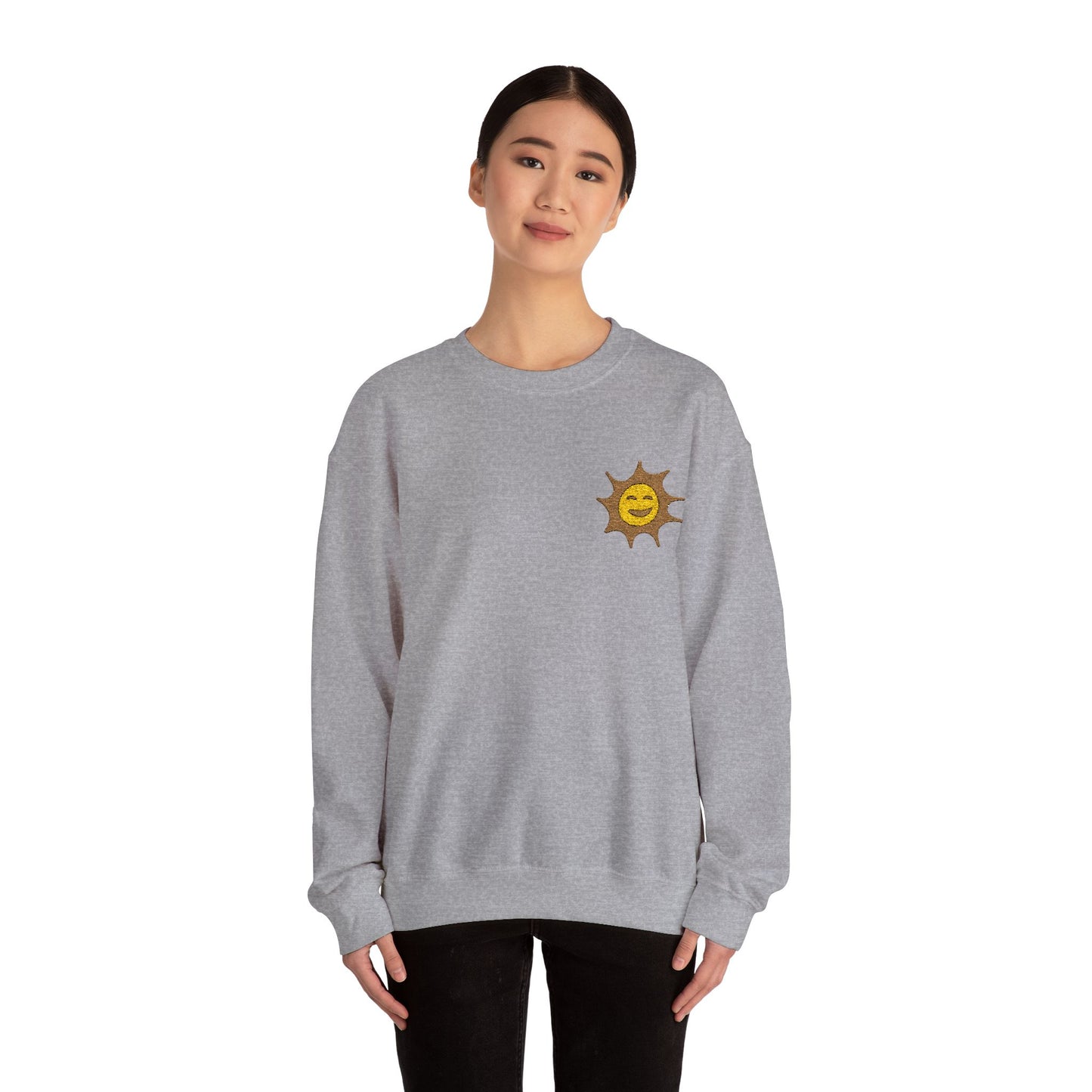 Ventale Sunny Smile Heavy Blend Embroidered Sweatshirt